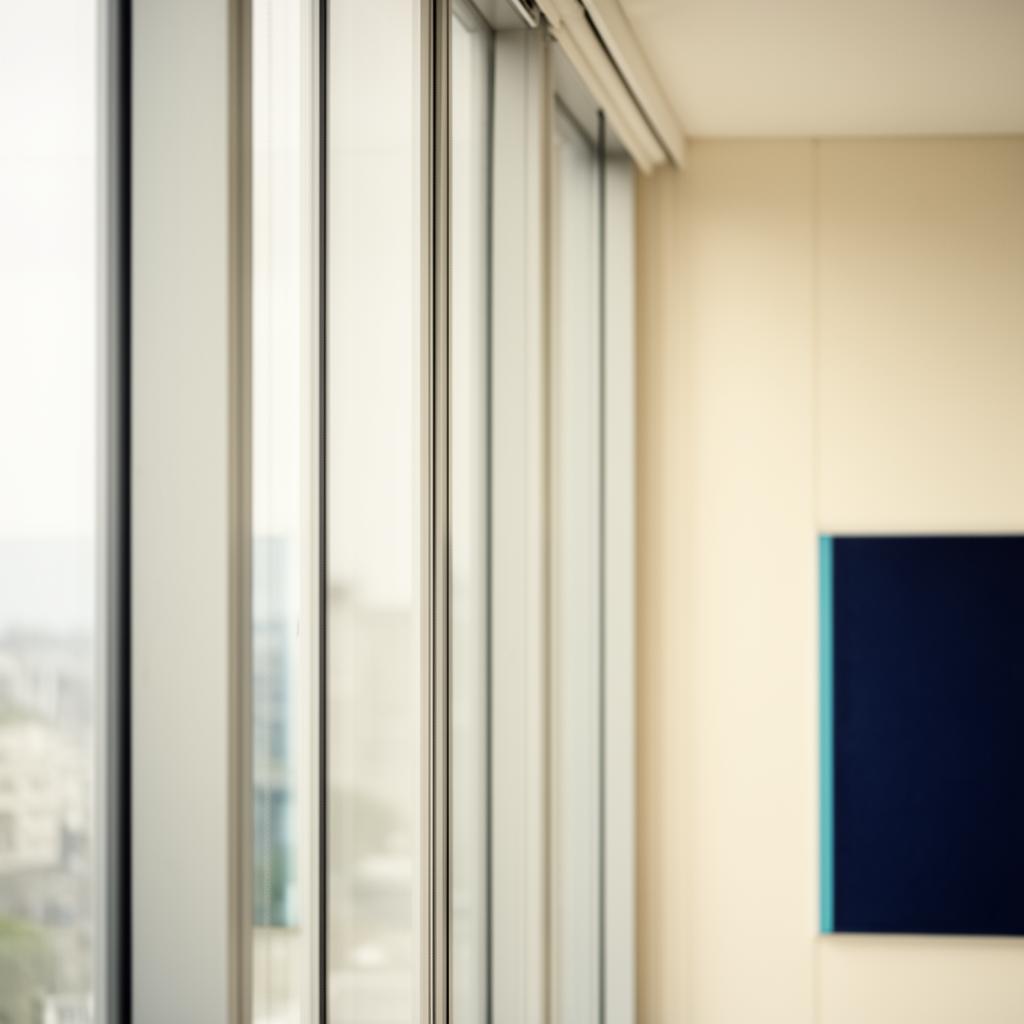Interior arquitectónico sereno con luz natural — entorno consultivo OpsAi CX