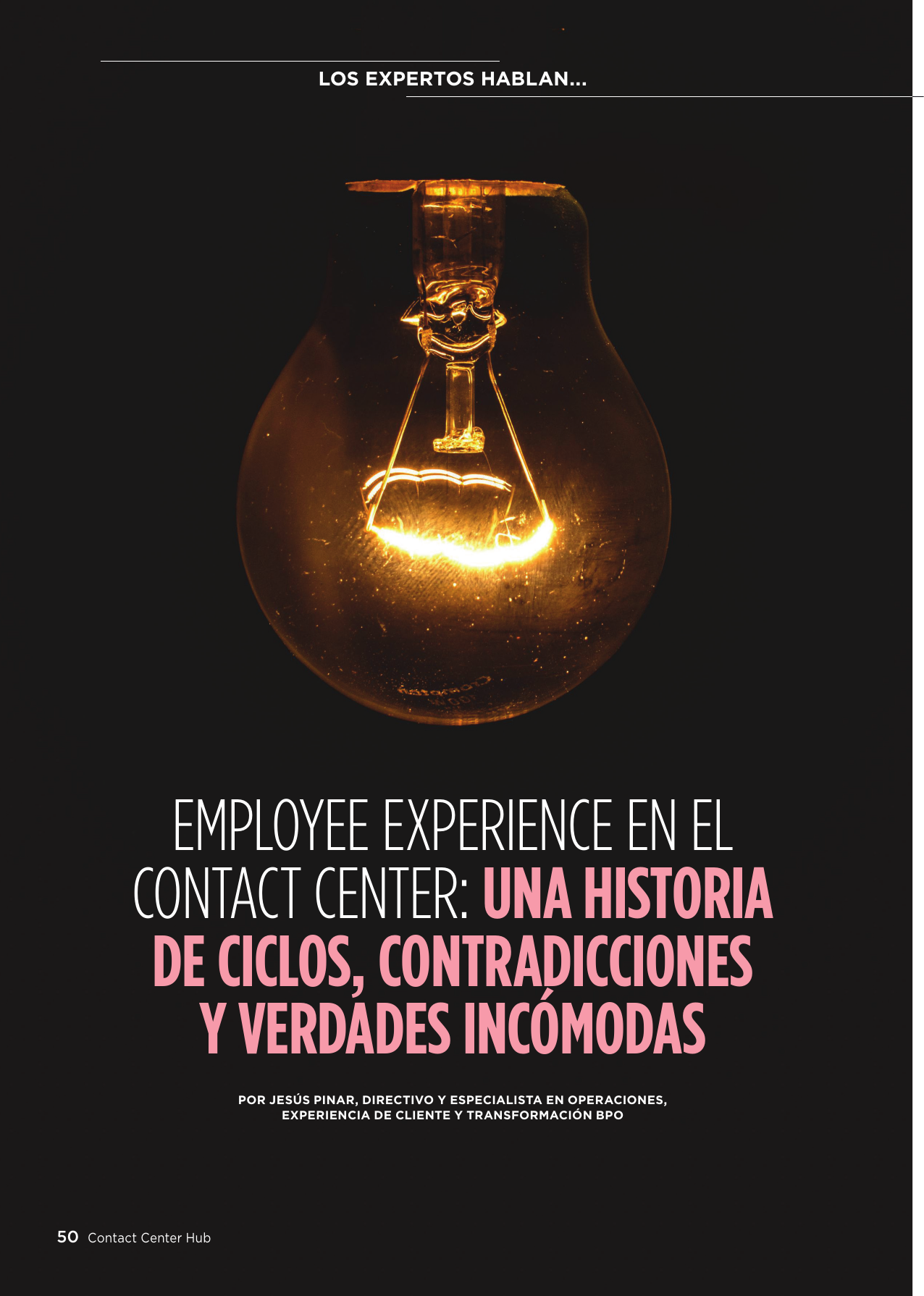 Página 1 do artigo Employee Experience
