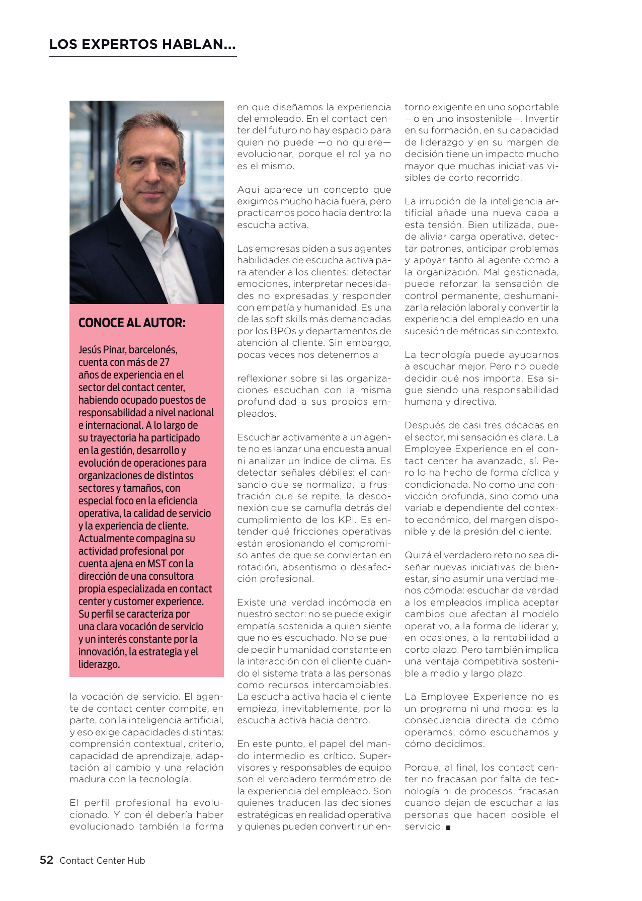 Página 3 do artigo Employee Experience
